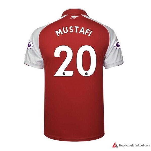 Camiseta Arsenal Primera equipación Mustafi 2017-2018